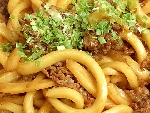 焼肉のタレで★コク旨焼うどん